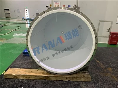 Serbatoio di stoccaggio foderato PTFE per liquido idrossido di sodio
